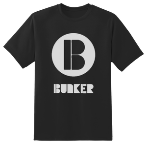"Bunker Original Logo" - T-shirt (Black)